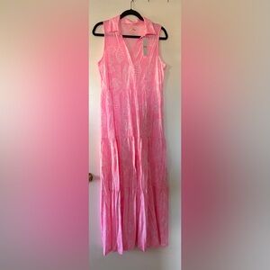 NWT Lilly Pulitzer Raegan Maxi - Cool As Shell - Medium